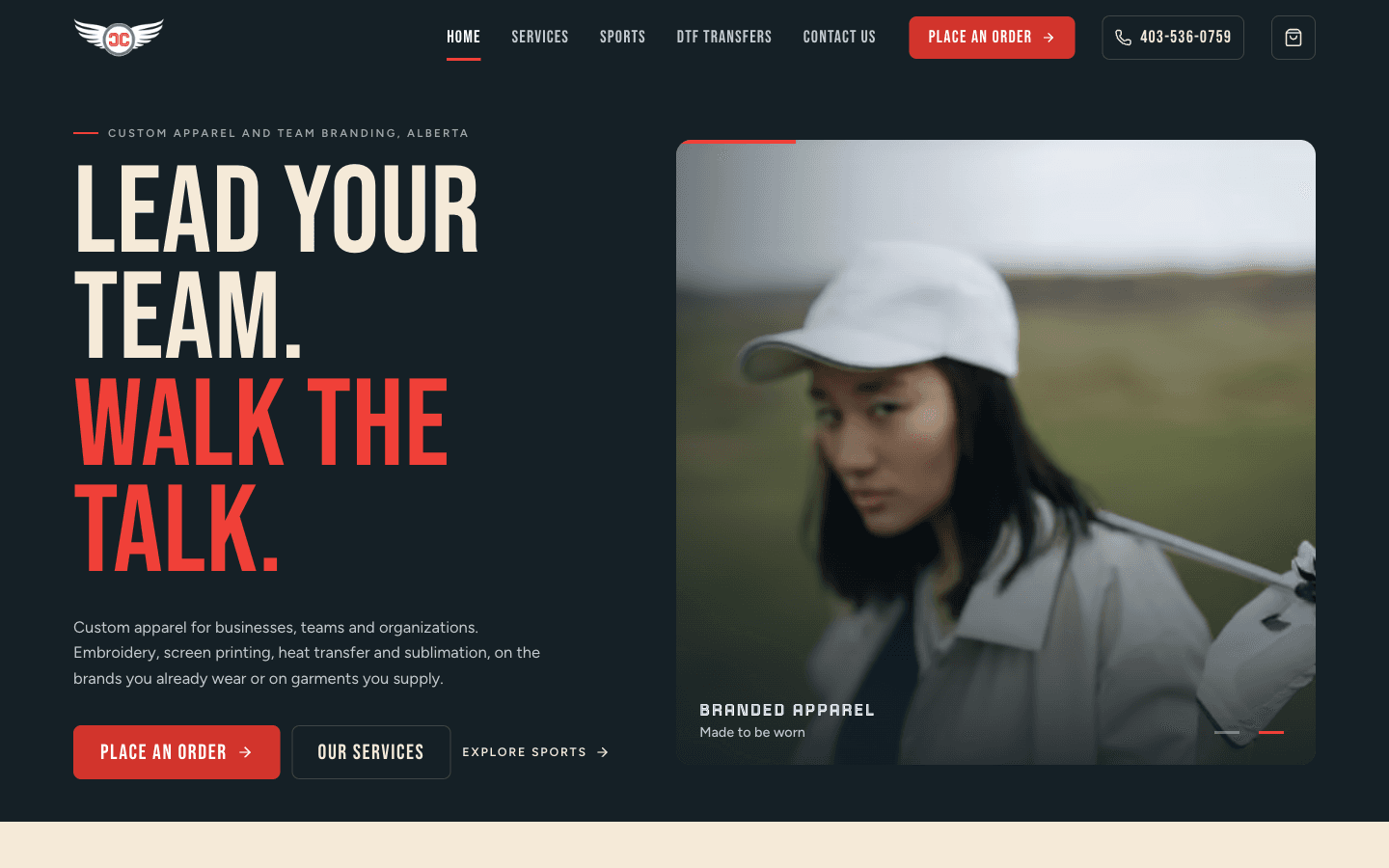 CanCorp Branding website home page